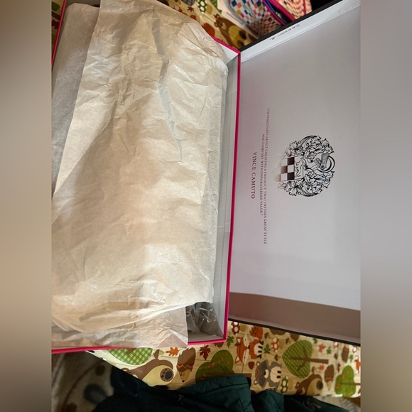 Vince Camuto Leila Black Knee High Boots (Wide Calf) - Picture 9 of 12